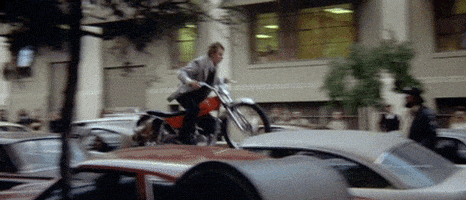 freebie and the bean traffic GIF