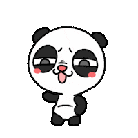 Panda Pangdabear Sticker