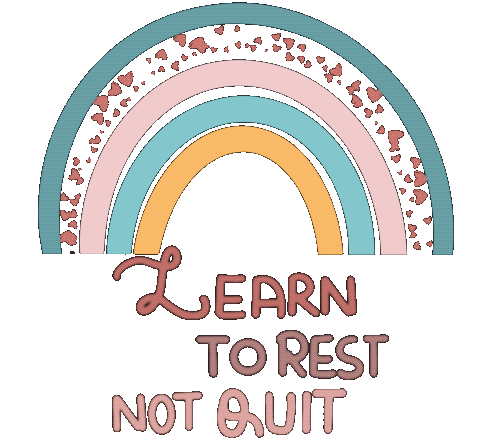 Rainbow Quit Sticker
