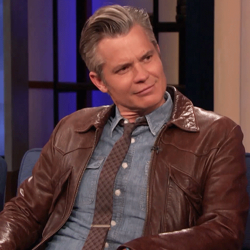 confused timothy olyphant GIF by Team Coco