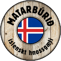 Island Islenskt Sticker by Krónan