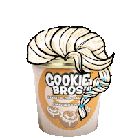 Dough Cookiedough Sticker by Cookie Bros