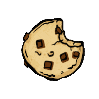 Eat Chocolate Chip Sticker
