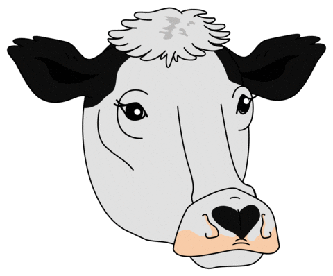 Cow Sanctuary Sticker by Generación Vegana