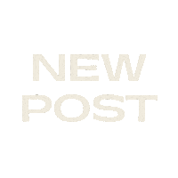 New Post Check Out Sticker