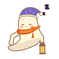 Tired Sleep Sticker by Trovona