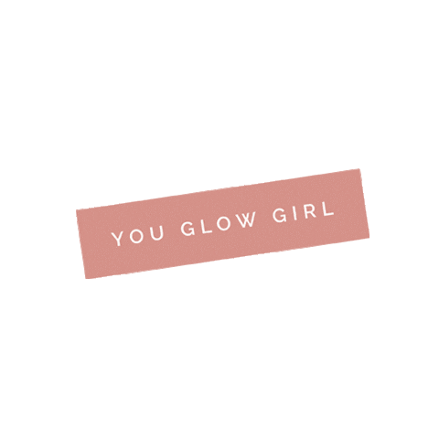 beautysupplements glow Sticker