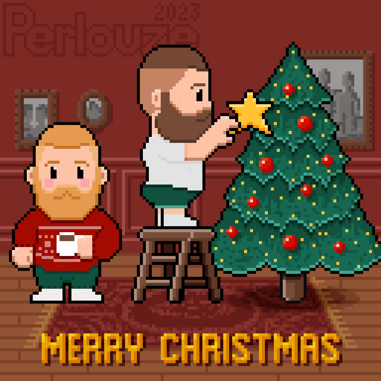 Christmas Tree Love GIF