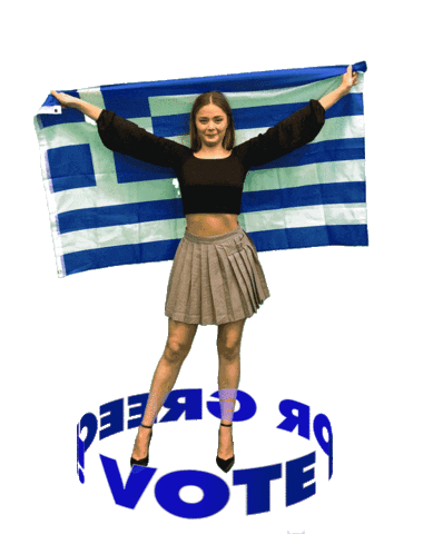 StefaniaMusic win wave flag vote Sticker