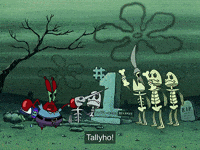 Mr Krabs Fight GIF