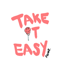 Take It Easy Surf Sticker by FOMC