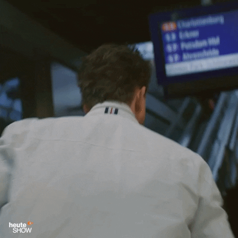 Confused Go Go Go GIF by ZDF heute-show