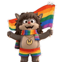 Rainbow Love Sticker