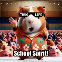 Guinea Pig School GIF by Guinea Gambino