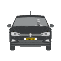Work Volkswagen Sticker by PRO CONTACT