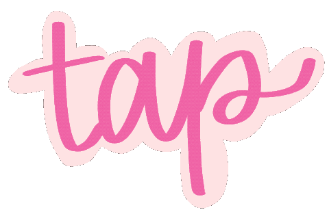 Pink Tap Sticker by bestfriendsforfrosting