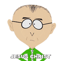 Jesus Christ Omg Sticker by South Park