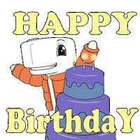 Celebrate Happy Birthday Sticker by Ordinary Frends