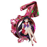 sailor moon 90s Sticker by Matt Osio