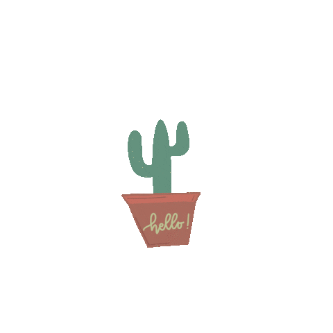 ravalikodarapu giphyupload cactus staysafe ravalikodarapu Sticker