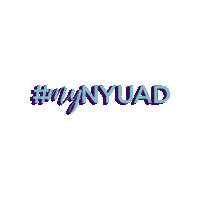 Violet Pride Nyuad Sticker by NYU Abu Dhabi