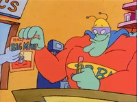 rockos modern life nicksplat GIF
