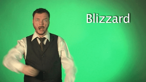 sign language blizzard GIF by Sign with Robert