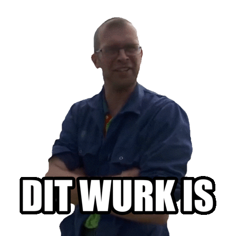 Work Job Sticker by Omrop Fryslân