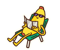 Fire Cool Banana Sticker by Polygonal Mind