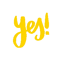 Yes Sticker by StiftShift