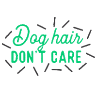 dog hair Sticker by Rover.com