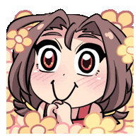 Happy Flower Sticker by Jin