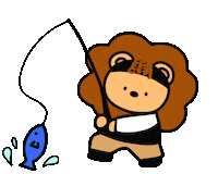 Illustration Fish Sticker