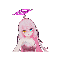 kountermeasures anime waifu blue archive hoshino Sticker
