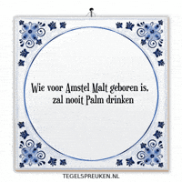 Humor Geboren GIF by Tegelspreuken.nl