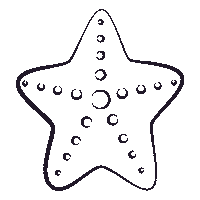 See Star Fish Sticker by bloggercoachingde
