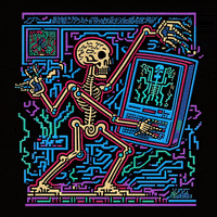 Skull Skeleton GIF by meityform