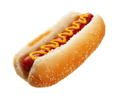lunch hotdog Sticker by Shaking Food GIFs
