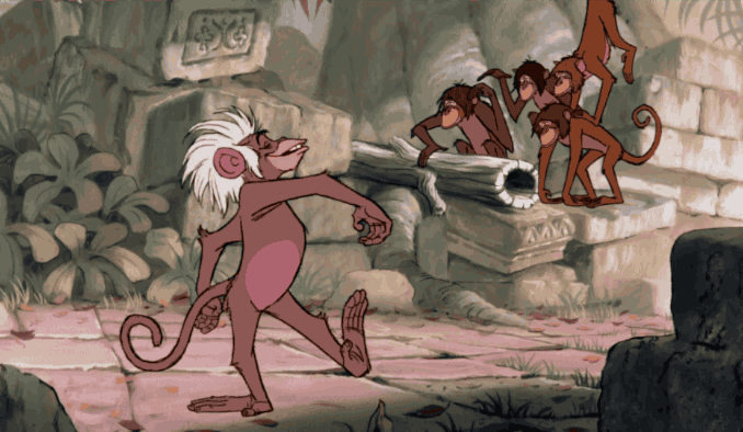 the jungle book dance GIF by Disney