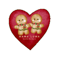 Santa Barbara Love Sticker by mamalumaofficial