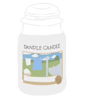 Lauratheeeexplorer laundry day lauratheeeexplorer cozy night white candle Sticker