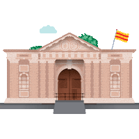 Museum Buidling Sticker