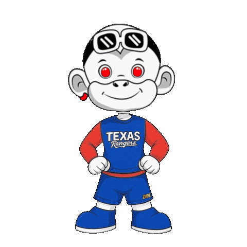 Texas Rangers Sticker by Zhot Shop