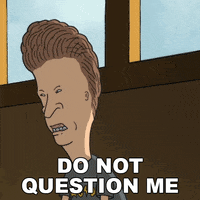 Dont Talk Back Beavis And Butthead GIF by Paramount+