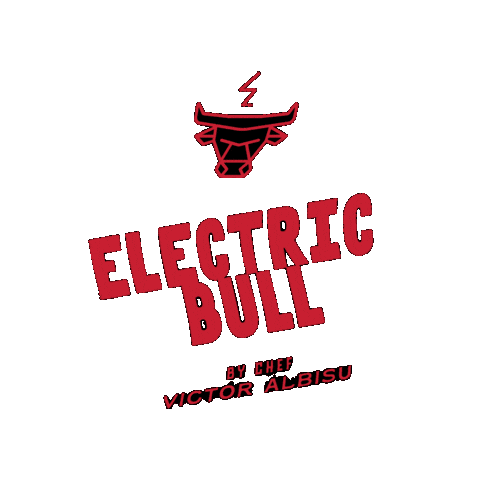 ElectricBull giphygifmaker nobull electric bull Sticker