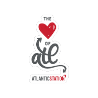 Atlanta Atl Sticker by The Wilbert Group