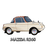 Mazda_russia speed driving mazda whitecar Sticker