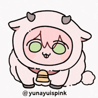 Pink Goat GIF