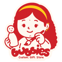 Painting Gifts Sticker by Brenfi