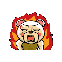 李安納熊 Sticker